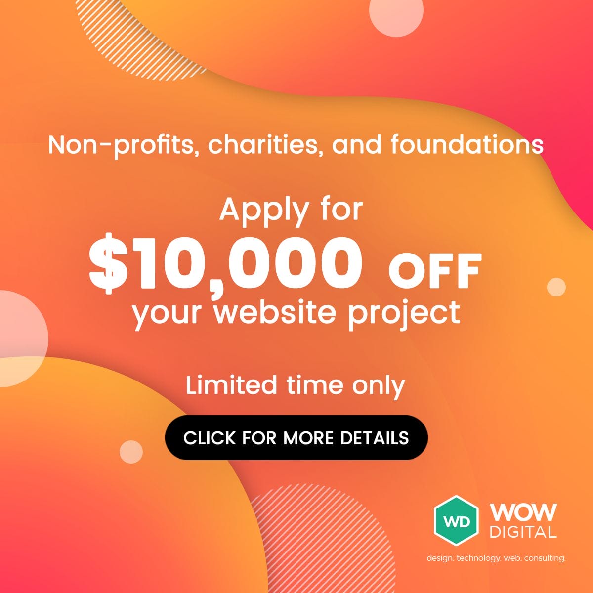Apple for $10,000 off your website project