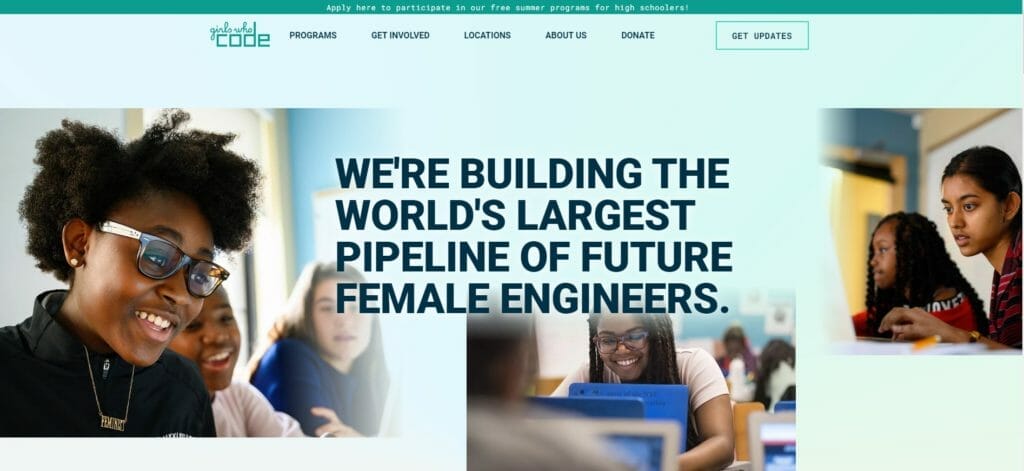 Girls Who Code Website